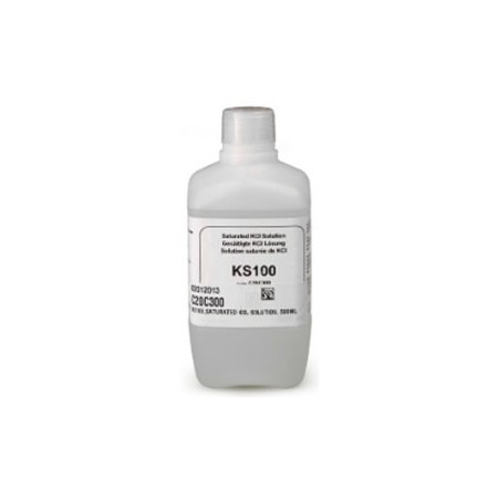 KCL Solución saturada, 500 ml.