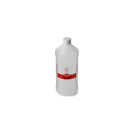 Disolución tampón pH 4.01, con certificado de análisis, 4 frascos de 250 ml.