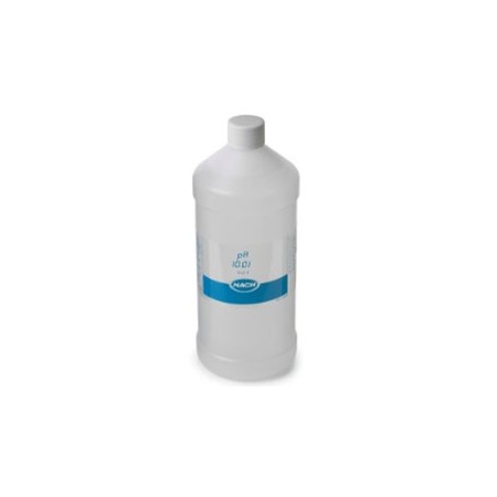 Solución tampón de pH 10.00, CoA (Certificado de análisis) por descarga, 4 frascos de 250 mL. 