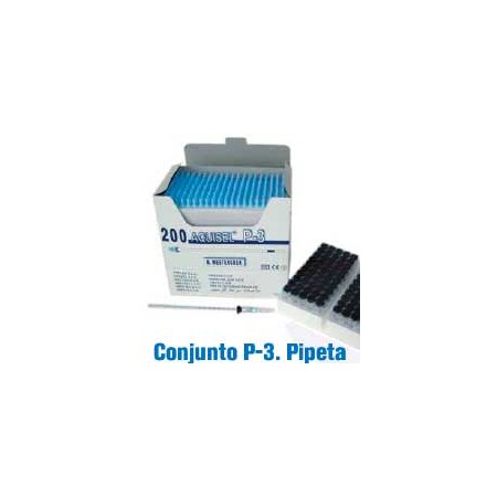 Pipeta Aquisel ESR Set P-3 (tubos VSG + pipetas) X100 (Min 600 und 6x100)