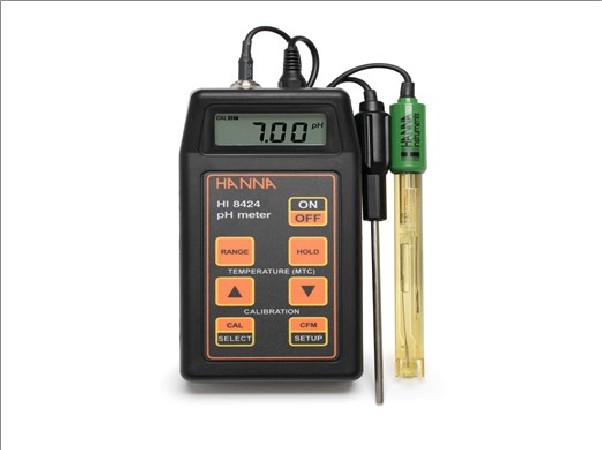 Medidor de pH/mV/ºC con ATC y calibració