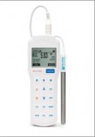 pHmetro portátil (pH/mV/Temp) con electrodo de titanio ,diseado para altas temperaturas