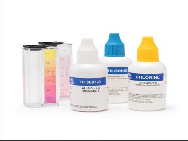 Test Kit Cloro Libre y pH (0,0 a 2,5 mg/