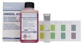 Indicador líquido UNISOL 410. pH 4 - 10