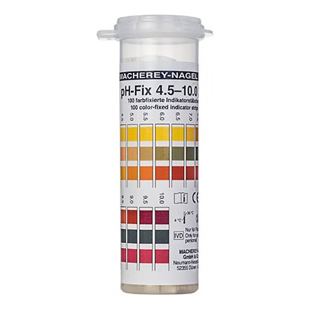 Papel indicador pH-Fix 4.5 10.0. Tira