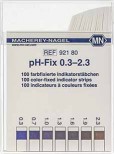 Papel indicador pH-Fix 0.3 - 2.3. Tiras