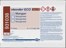 Manganeso. Rango: 0.1 - 1.5 mg/l Mn. VI
