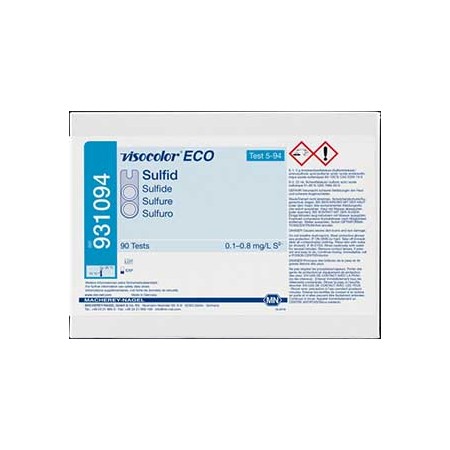 Visocolor ECO. Sulfuro. 0.1-0.8 mg/l S