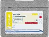 Formaldehído 10. Rango: 0.20 - 10.00 mg