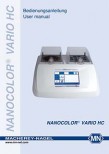 Manual for NANOCOLOR VARIO HC 2-lingual: DE/EN