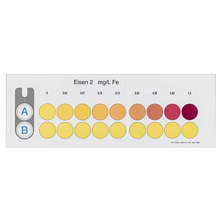 VISOCOLOR ECO Colour comparison disk Iron suitable for cat. no. 931026