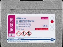 NANOCOLOR COD 1500 Hg-free Tube test with Barcode pack of 20 tests