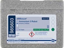 NANOCOLOR Ammonium 3 for examination on Skalar robots Tube test with Barcode pack of 20 tests