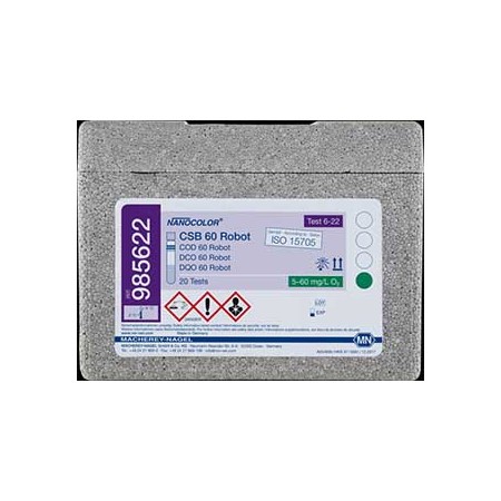 NANOCOLOR COD 60 for examination on Skalar robots Tube test with Barcode pack of 20 tests