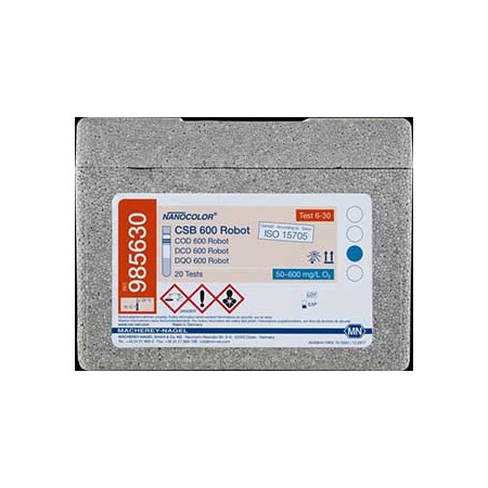 NANOCOLOR COD 600 for examination on Skalar robots Tube test with Barcode pack of 20 tests