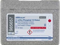 NANOCOLOR ortho-Phosphate 15 for examination on Skalar robots Tube test with Barcode pack of 20 test