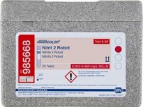 NANOCOLOR Nitrite 2 for examination on Skalar robots Tube test with Barcode pack of 20 tests