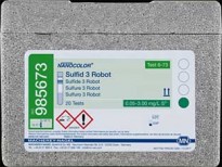 NANOCOLOR Sulphide 3 for examination on Skalar robots Tube test with Barcode pack of 20 tests