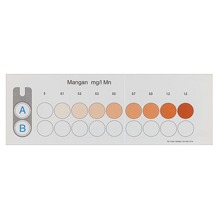 VISOCOLOR ECO Manganese Colour card suitable for Cat.-No. 93103