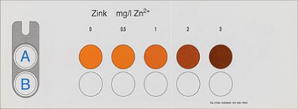 VISOCOLOR ECO Colour comparison disk Zinc suitable for Cat.-No. 931098