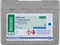 NANOCOLOR Sulfate MR 400 tube test measuring range: 40-400 mg/L SO42-