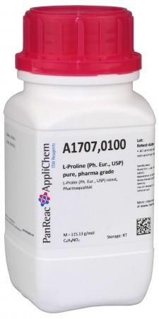 L-Prolina (Ph. Eur.. USP) puro. grado f