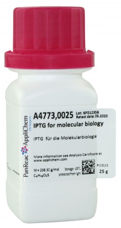 IPTG para biología molecular