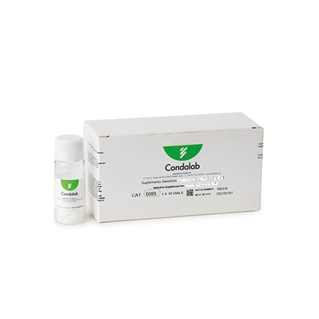 SUPLEMENTO SELECTIVO CROMOGENICO PARA Listeria 10x1 vial para 500 ml medio