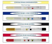 CONTAM SWAB - E.COLI COLIFORMES 30 TEST