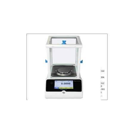 Balanza de precisión ADAM serie EQUINOX, 62/120 g x 0,01/0,1 mg, calibración interna