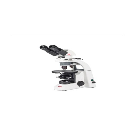 Microscopio Petrográfico Profesional MOTIC serie BA-310 POL, trinocular (20:80)