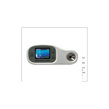Refractómetro digital portátil RSD500 Brix 0-85% (0,1%), RI 1,3330-1,5100 (0,0001)