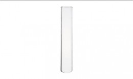 Tubo de ensayo desechable sin reborde, vol. 5 ml, 12x75 mm , vidrio neutro, grosor: 0,6 mm, 8 x 25