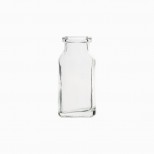 Vial inyectable de vidrio transparente tipo III, boca 20 mm, vol. 20 ml, 120 uds