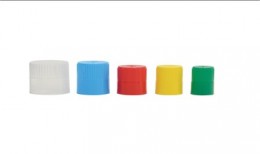 Tapón para tubos de ensayo, PP, 16 mm, color natural, 500 uds/bolsa