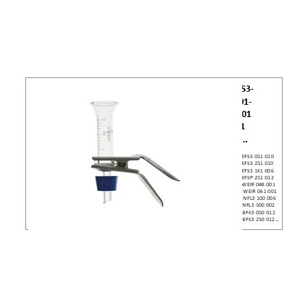 Tapón azul para frasco de laboratorio, polipropileno, GL45, 10 uds