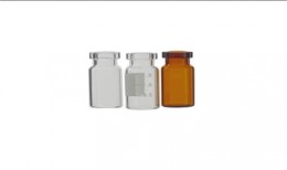 Vial capsulable, ambar, 12x32 mm, 2 ml, 10 x 100 uds