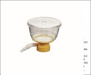 Copa de filtración PES para tubos, estéril, 150ml, 0,45um, 24 uds