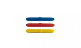 Varillas magnéticas para agitación, octaédricas, coloreadas, rojo, d 8 x L 38 mm, 5 uds