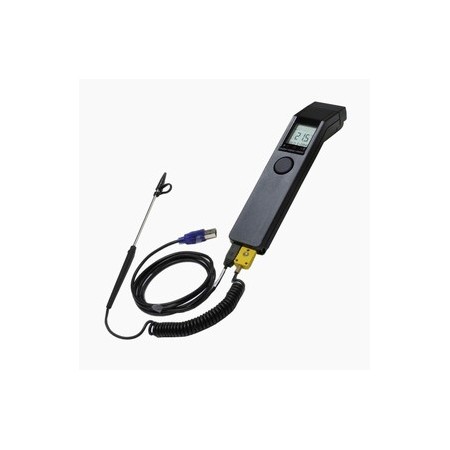 Termómetro portátil infrarrojo ProScan 520, -32 a 760ºC. resolución 40:1 de precisión, cable USB y 
