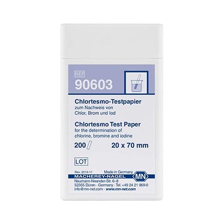 CHLORTESMO (papel cualitativo p/ determ