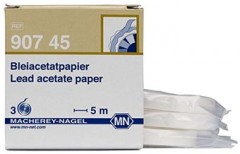 Acetato de plomo. papel (detección cual