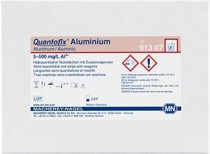 Aluminio. QUANTOFIX tira p/ determin. s