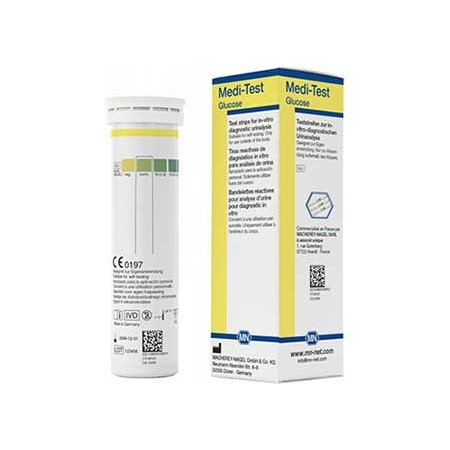 Medi-Test.Tiras Orina. Glucosa. 100 tir