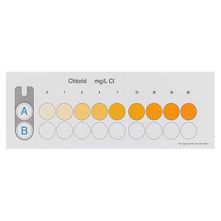 VISOCOLOR ECO Colour comparison disk Chloride suitable for Cat.-No. 931018