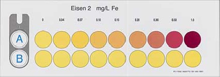 VISOCOLOR ECO Colour comparison disk Iron suitable for cat. no. 931026