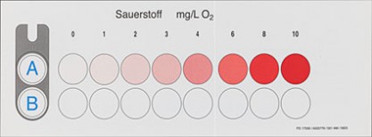 VISOCOLOR ECO Colour comparison disk Oxygen suitable for cat. no. 931088