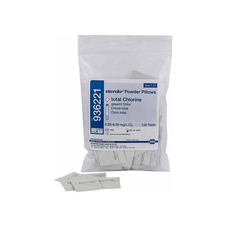 VISOCOLOR Powder Pillows total Chlorine reagent set for photometric determination measuring range: 0