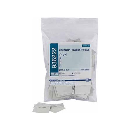 VISOCOLOR Powder Pillows pH reagent set for photometric determination measuring range: pH 6.2-8.2 10