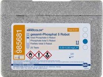 NANOCOLOR ortho- and total Phosphate 5 for exemination on Skalar robots Tube test with Barcode pack